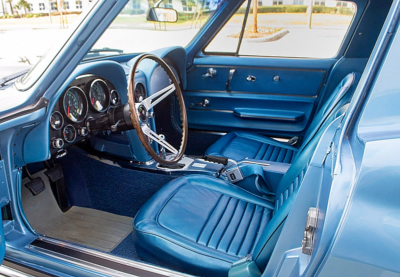 67 Chevy Corvette Interior